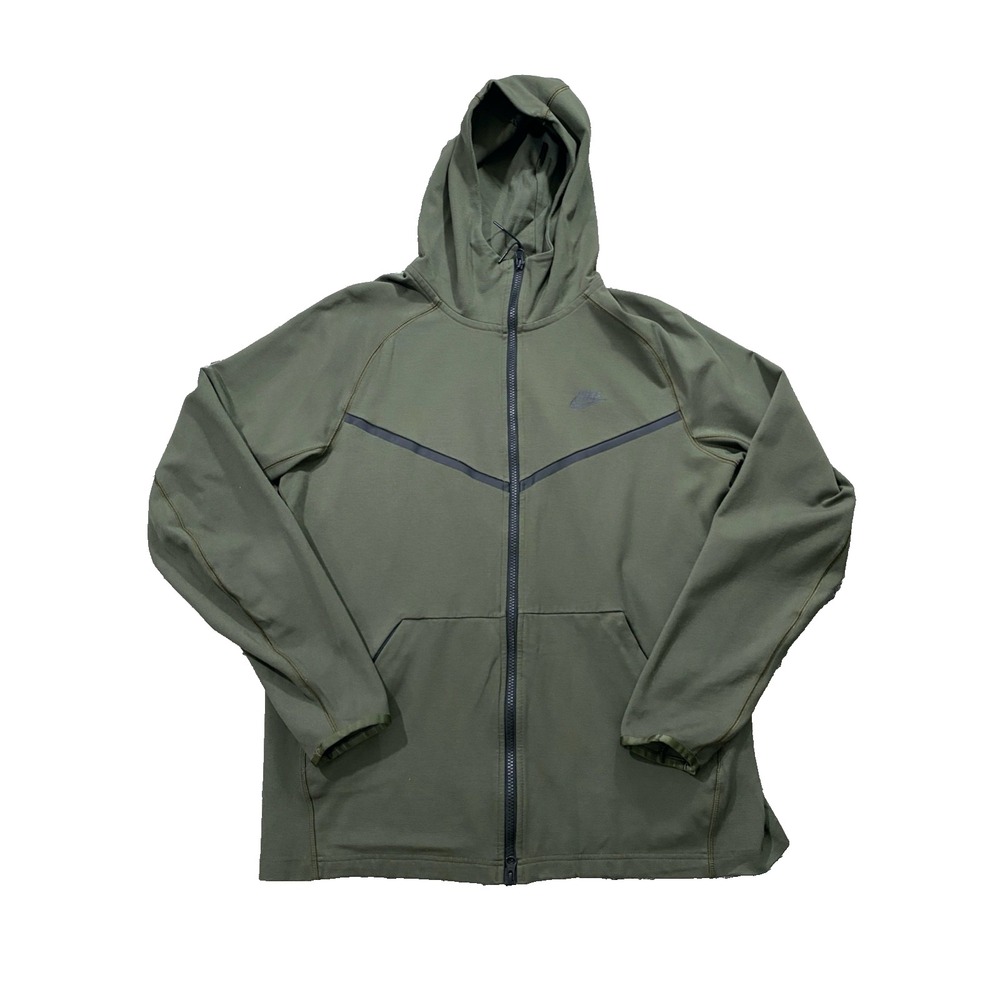 Nike Sportswear Tech Fleece Windrunner Jacket CJ4277 Size L Full Zip Hoodie